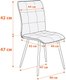Миниатюра изображения товара Стул Tetchair Bari LT флок (серый/черный)
