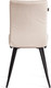 Миниатюра изображения товара Стул Tetchair Monte Carlo Trend флок (бежевый/черный)