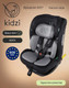 Миниатюра изображения товара Автокресло Kidzi Spin 360 I-Size / KDZ10GR (серый)