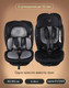 Миниатюра изображения товара Автокресло Kidzi Spin 360 I-Size / KDZ10B (черный)