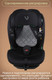 Миниатюра изображения товара Автокресло Kidzi Spin 360 I-Size / KDZ10B (черный)