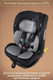 Миниатюра изображения товара Автокресло Kidzi Spin 360 I-Size / KDZ10B (черный)