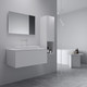 Миниатюра изображения товара Тумба с умывальником ЗОВ Кито 80 / K80LW0MFWPM-LDSPW6002 (флавио белый)