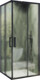 Миниатюра изображения товара Душевой уголок MaybahGlass MGY-1327-6 (сатин стекло/черный)