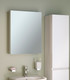 Миниатюра изображения товара Шкаф с зеркалом для ванной Runo Лада 50 (белый)