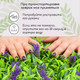 Миниатюра изображения товара Искусственное растение GREENGO Фиолетовые цветы 60x40см