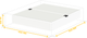 Миниатюра изображения товара Крыша для улья Lyson Универсальная. Для 10-рамочного улья 520x450 / W101550Y (желтый)