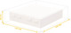 Миниатюра изображения товара Крыша для улья Lyson Для 12-рамочного улья 520x520 / W10032 (желтый)