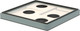 Миниатюра изображения товара Подкрышник для улья Lyson Для 12-рамочного улья 520x520 / W10030GREY (серый)