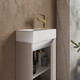 Миниатюра изображения товара Тумба с умывальником Lauter Amelia 40 (кашемир п/мат)