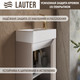 Миниатюра изображения товара Тумба с умывальником Lauter Amelia 40 (кашемир п/мат)