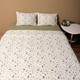 Миниатюра изображения товара Комплект постельного белья ЦУМ 1947 Листья, Зелень 2сп пр. 220x210 (70x70)