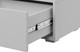 Миниатюра изображения товара Прикроватная тумба Bravo Мебель Оскар 1 ящик без надстройки (белый снег/белый)