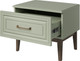 Миниатюра изображения товара Прикроватная тумба Bravo Мебель Гориция (лак/зеленый самшит)