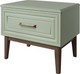 Миниатюра изображения товара Прикроватная тумба Bravo Мебель Гориция (лак/зеленый самшит)