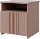 Миниатюра изображения товара Прикроватная тумба Мебель-КМК 1ДН Харди КМК 0965.31-01 (капучино/SAT 13 капучино)