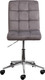 Миниатюра изображения товара Кресло офисное AksHome Fiji поворотное (светло-серый велюр HCJ-38/хром)