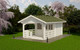 Миниатюра изображения товара Дачный дом ДомБелКом ДС-7 3.6x4.8