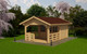 Миниатюра изображения товара Дачный дом ДомБелКом ДС-7 3.6x4.8