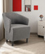 Миниатюра изображения товара Кресло мягкое Mio Tesoro Мажор-2 (Lux 06 серый)