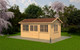 Миниатюра изображения товара Дачный дом ДомБелКом ДС-16 3.0x6.0