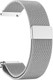 Миниатюра изображения товара Ремешок для умных часов Rumi Milanese Loop 18мм (серебристый)
