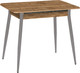 Миниатюра изображения товара Обеденный стол Древпром М148 Верас ДП1-01-17 75x110-150 (дуб вотан/металлик)