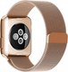 Миниатюра изображения товара Ремешок для умных часов Rumi Milanese Loop для Apple Watch 42/44/45мм (красное золото)