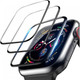 Защитное стекло для умных часов Rumi Hybrid для Apple Watch 49мм (черная рамка) — фото 4