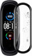 Защитное стекло для умных часов Rumi Hybrid для Xiaomi Mi Smart Band 7 (черная рамка) — фото 2