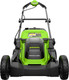 Миниатюра изображения товара Газонокосилка аккумуляторная Greenworks GD40LM411 40V 41см / 2521007UG (c АКБ 5Ач и ЗУ)