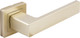 Миниатюра изображения товара Ручка дверная Стандарт P72 MSG (матовое золото квадрат)
