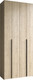Миниатюра изображения товара Шкаф-гармошка Евва Лайн ЛН-2D.450.03(0Z/0Z) (гикори кингстон)