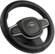 Миниатюра изображения товара Оплетка на руль Migas 1 шов Перфорация р. 37-39 / 011 (кожа, черный)