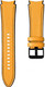 Миниатюра изображения товара Ремешок для умных часов Rumi Comfort для Samsung Galaxy Watch4/5/6 (20мм, горчичный)