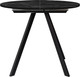 Миниатюра изображения товара Обеденный стол Древпром М156 Пралеска ДП1-02-11 (мрамор черный/черный матовый)