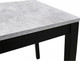 Миниатюра изображения товара Обеденный стол Древпром М169 Симпл 2 ДП1-03-16 110x68 (бетон метрополитан/черный)
