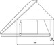 Миниатюра изображения товара Палатка на крышу автомобиля Autohome Columbus Variant Small Gray X-Long / CVG/01-XL (серый)