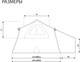 Миниатюра изображения товара Палатка на крышу автомобиля Autohome Overcamp Small / OGY/01 (карбон)