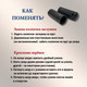 Миниатюра изображения товара Комплект для ремонта потолочных сушилок Comfort Alumin Group Колпачки на прут ф14мм (10шт, графитовый)