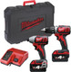 Миниатюра изображения товара Набор электроинструмента Milwaukee M18 BPP2D-402C (4933447126)