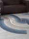 Миниатюра изображения товара Коврик Karmen Hali Safir 00836T-DAIRE-GREY-BLUE (1.56х1.56)