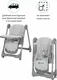 Миниатюра изображения товара Стульчик для кормления Baby Tilly Junior T-671 (светло-серый)