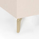 Миниатюра изображения товара Опора мебельная AKS Bonda h150 (брашированное золото)