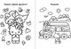 Миниатюра изображения товара Раскраска АСТ Hello Kitty and Friends. Добрая раскраска, мягкая обложка
