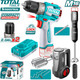 Миниатюра изображения товара Аккумуляторная дрель-шуруповерт TOTAL Набор аккумуляторных инструментов TCKLI1638