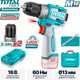 Миниатюра изображения товара Аккумуляторная дрель-шуруповерт TOTAL TDLI16682