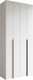 Миниатюра изображения товара Шкаф-гармошка Евва Лайн ЛН-2D.450.04(0Z/0Z) (бодега белый)
