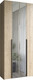 Миниатюра изображения товара Шкаф-гармошка Евва ЛайнЛН-2D.560.01(1Z/1Z) (гикори кингстон)