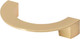 Миниатюра изображения товара Ручка для мебели AKS Casmo 96 тип 2 (брашированное золото)